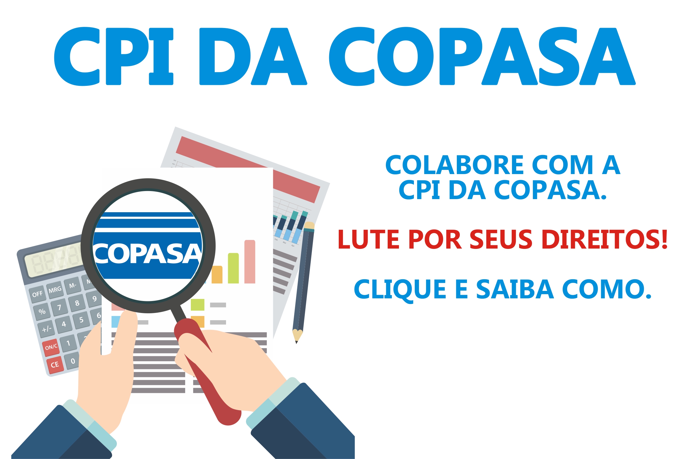 Colabore com a CPI da Copasa