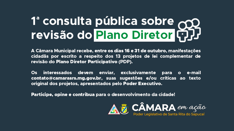 Consulta Pública n.º 1/2024 da Câmara Municipal